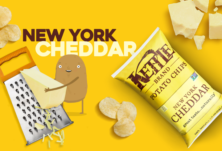 Kettle Chips New York Cheddar [2oz]