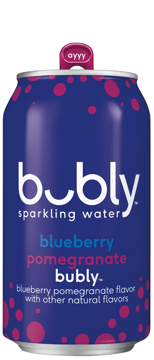 Bubly - Blueberry Pomegranate [12oz]