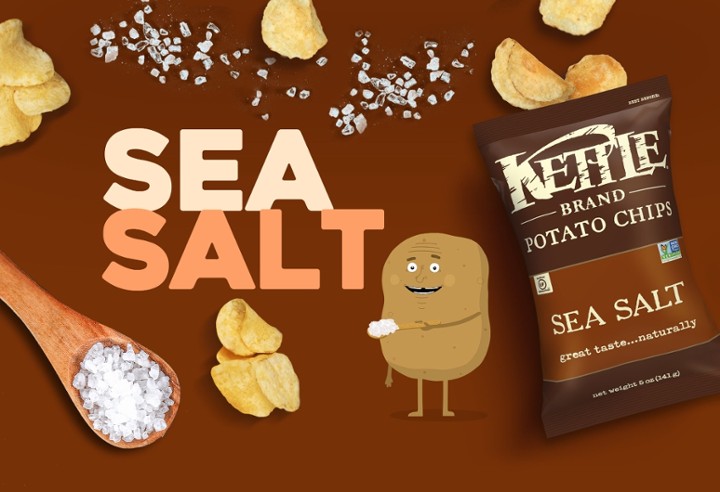 Kettle Chips Sea Salt [2oz]