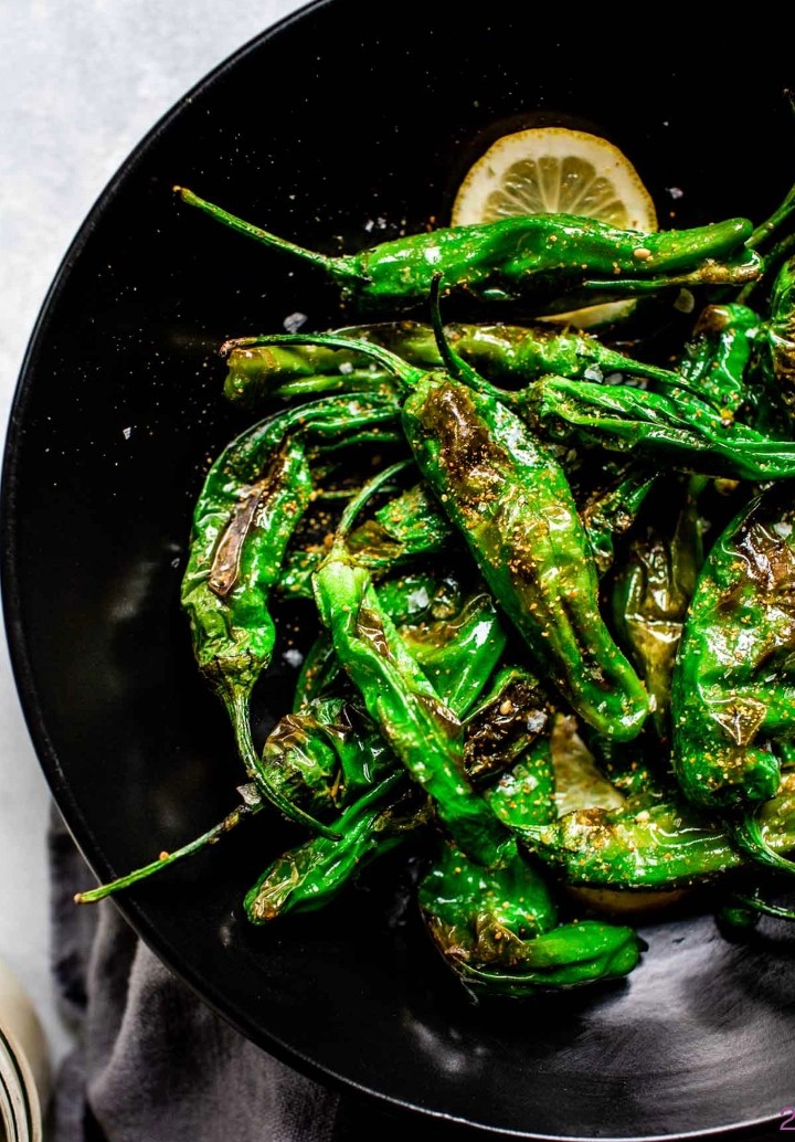 Blistered Shishito Peppers