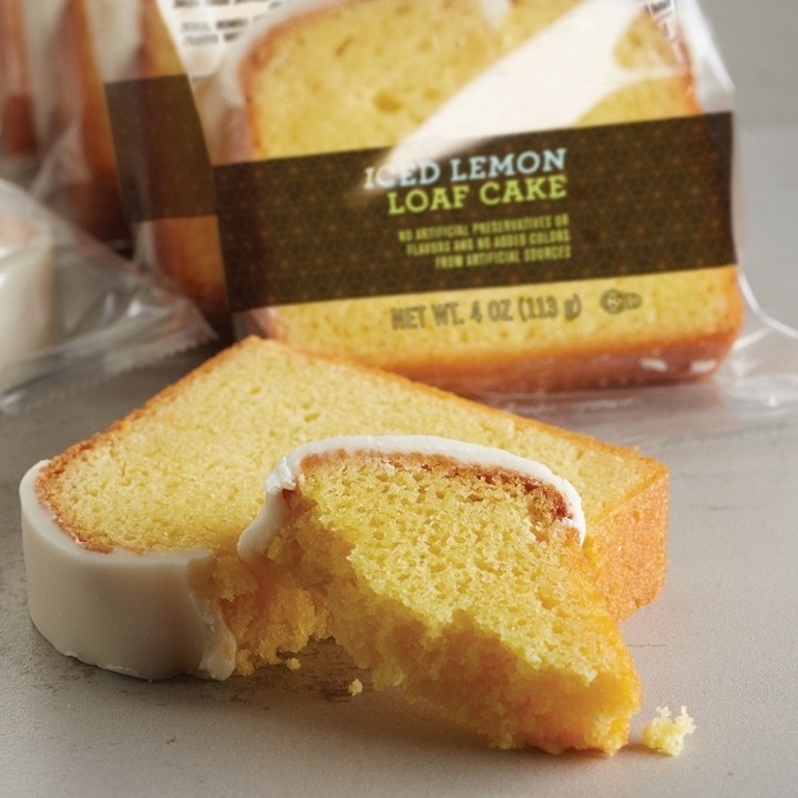 Iced Lemon Loaf Cake