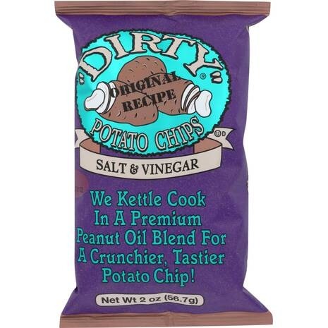 "Dirty" Kettle Chips Salt & Vinegar [2oz]