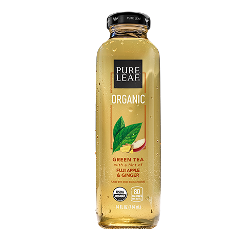 PureLeaf Fuji Apple & Ginger Organic Green Tea [140z]