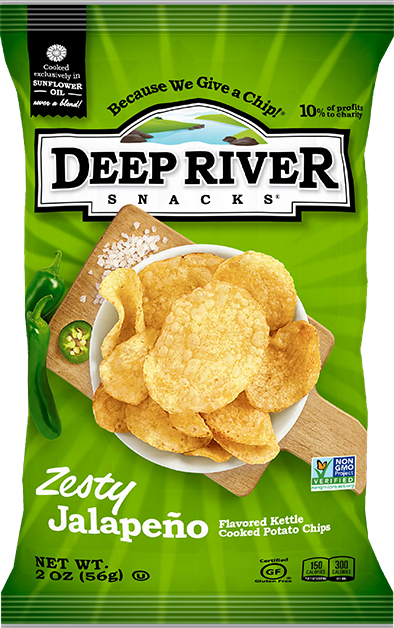 Deep River Kettle Chips Jalapeño [2oz]