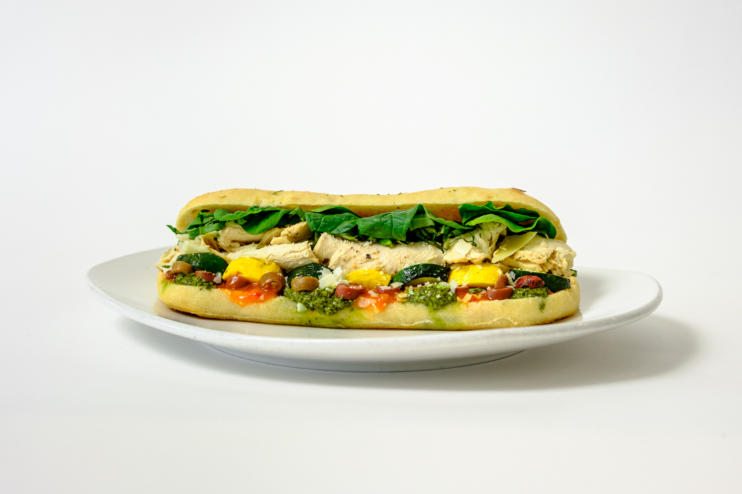 Parmesan & Pesto Chicken Sandwich