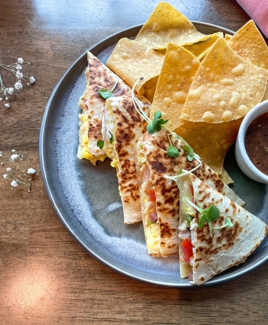 Potatoes & Eggs Quesadilla