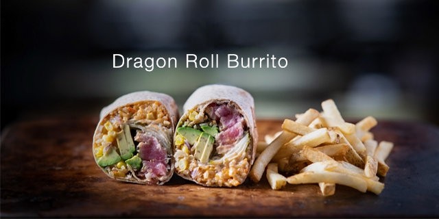 Dragon Roll Burrito