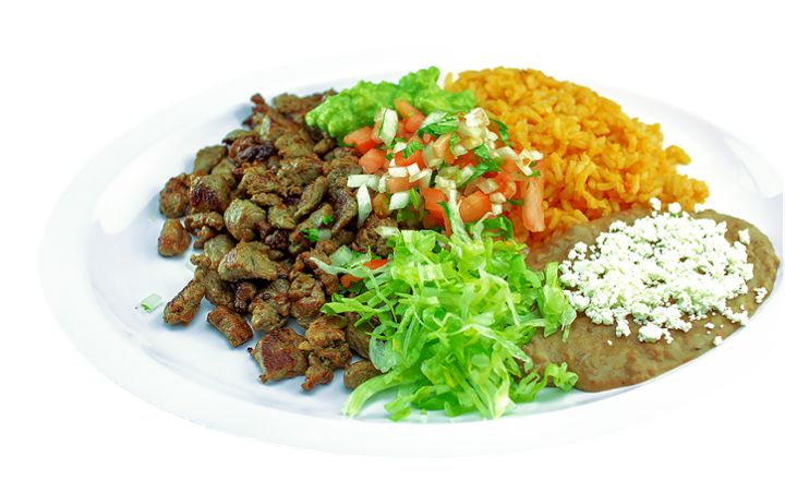 Combo #7 Carne Asada Plate