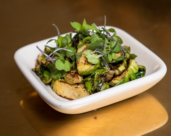 Brussels Sprouts with Anchovy Sauce