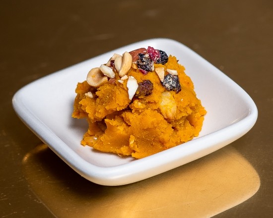 Mashed Kabocha with Trail Mix