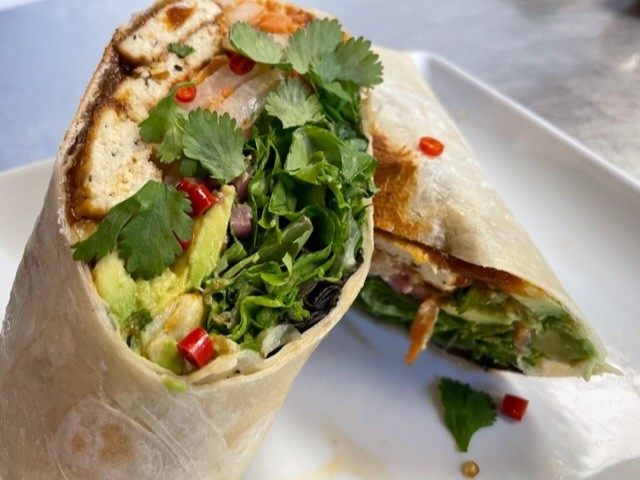 *special* Thai Peanut Tofu Wrap