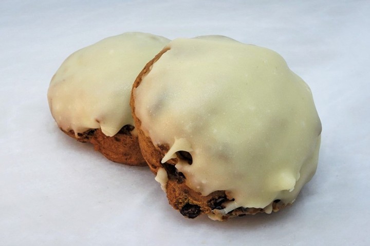Glazed Pumpkin Spice Cookie