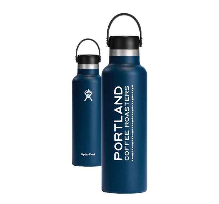 Hydro Flask-21 oz Logo Indigo