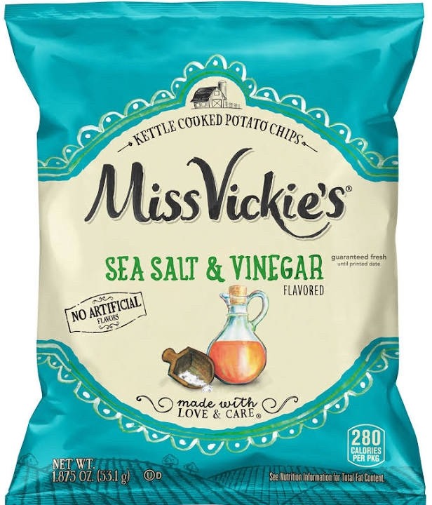 Miss Vickie's Potato Chips- Sea Salt & Vinegar