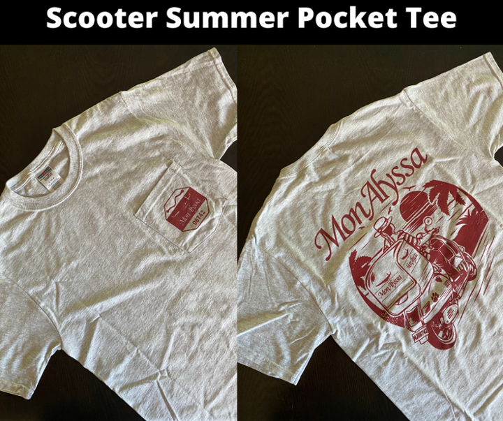 Scooter Summer Pocket Tee Shirt
