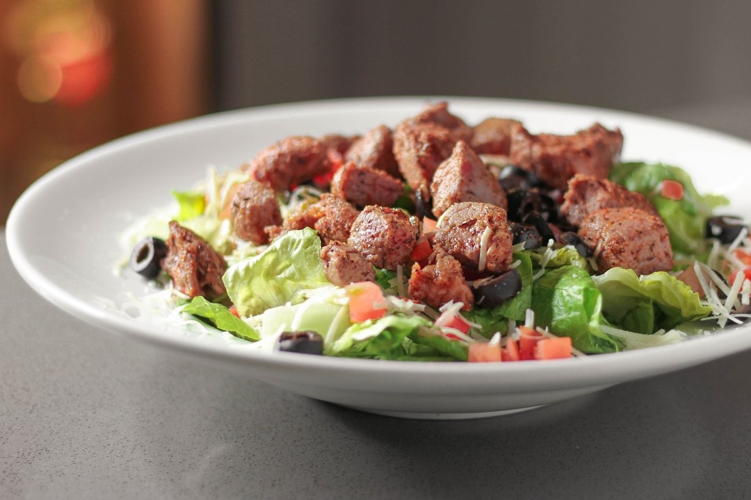 Blackened Prime Rib Caesar Salad