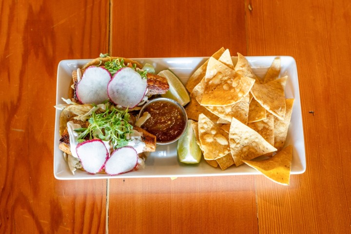 Blackened Mahi Taco Plate