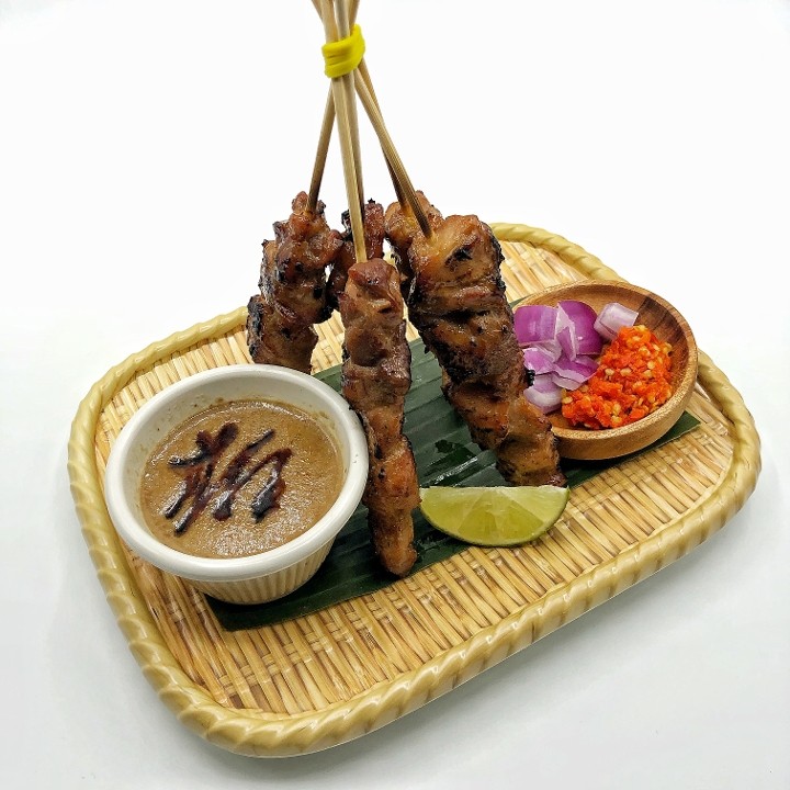 Sate Ayam  (5pcs)