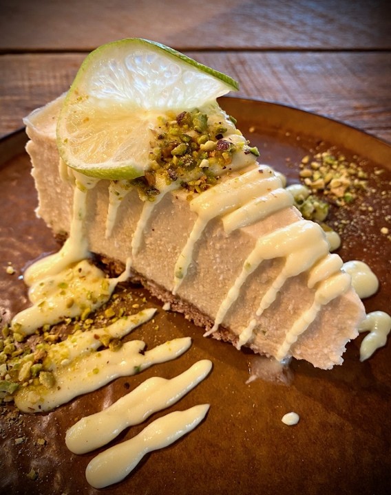 Coconut Lime Cashew Cheesecake (Vegan)