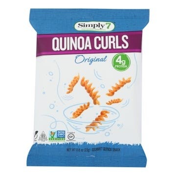 Simply 7 Quinoa Curls Orig .8 oz