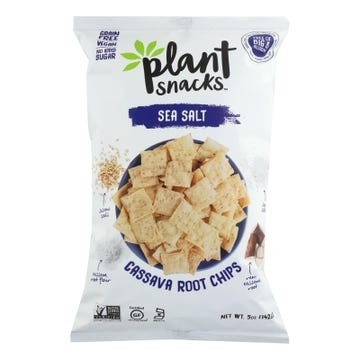 Cassava Crunch Plant Snacks Sea Salt