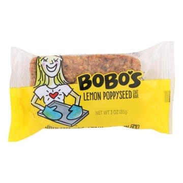 Bobo's Oat Bars Lemon Poppyseed