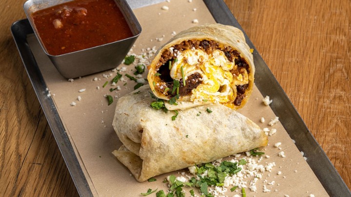 Chorizo Breakfast Burrito