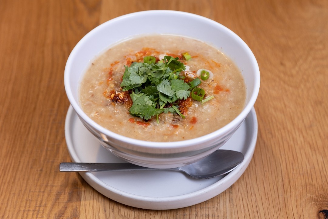 Pulled Pork Congee
