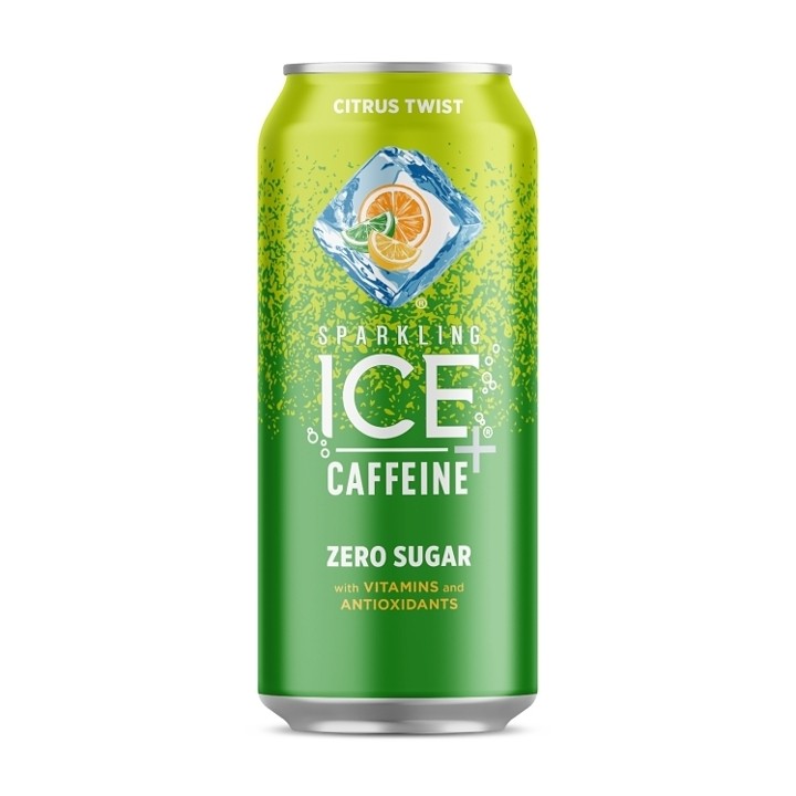 Caffeinated Citrus Twist Sparkling Ice - 20 oz