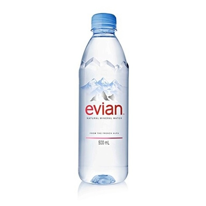 Evian Bottled Water - 16.9 oz