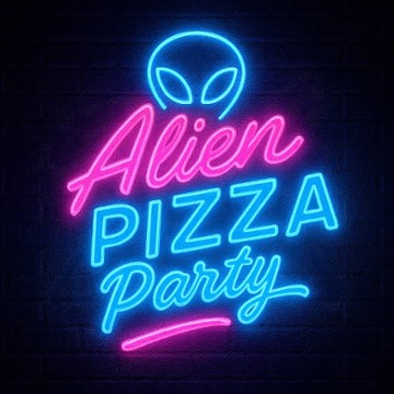 Alien Pizza Party