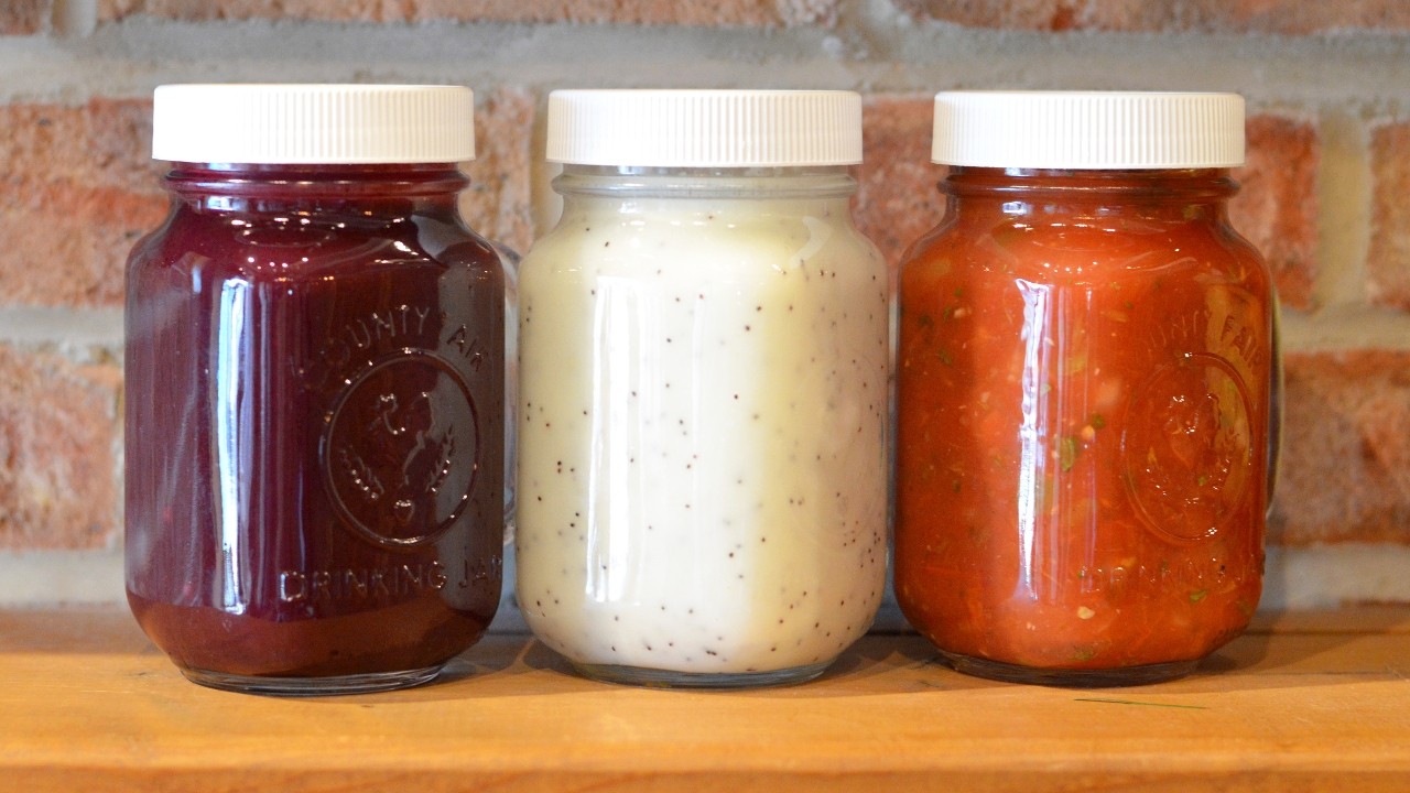 Jar of House-made Sauces