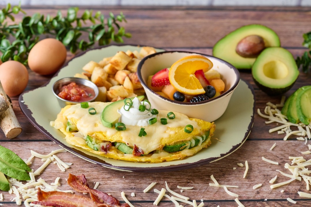 Gluten-Free Bacado Omelette