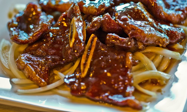 Beef Short Ribs in Honey Pepper Sauce