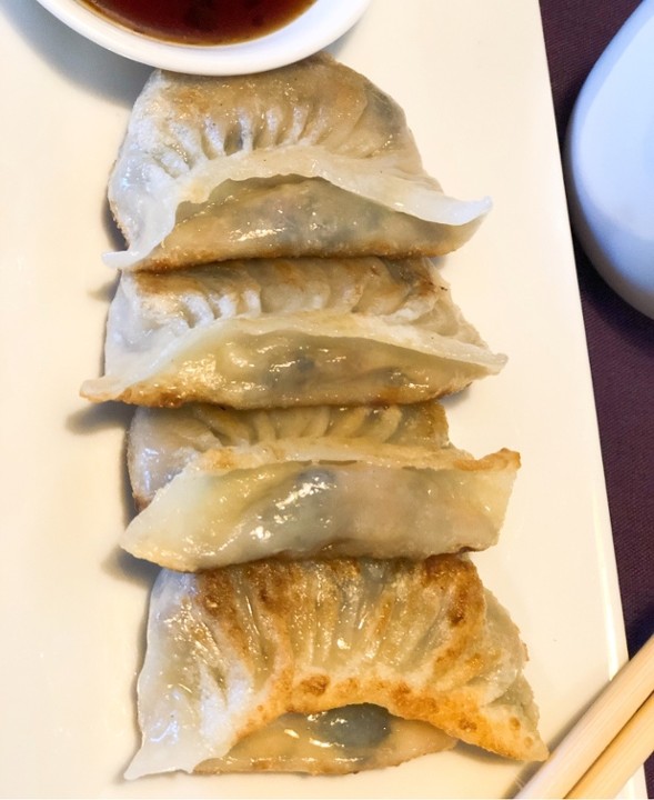 Pan Fried Vegetable Dumplings