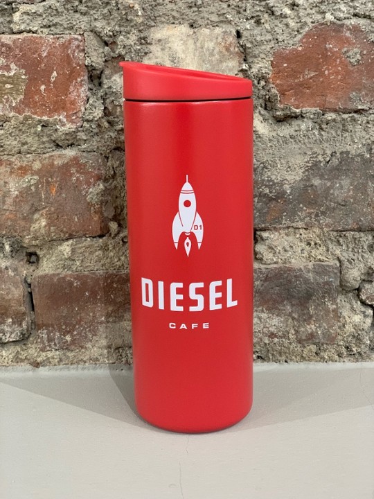 White Diesel Travel Mug