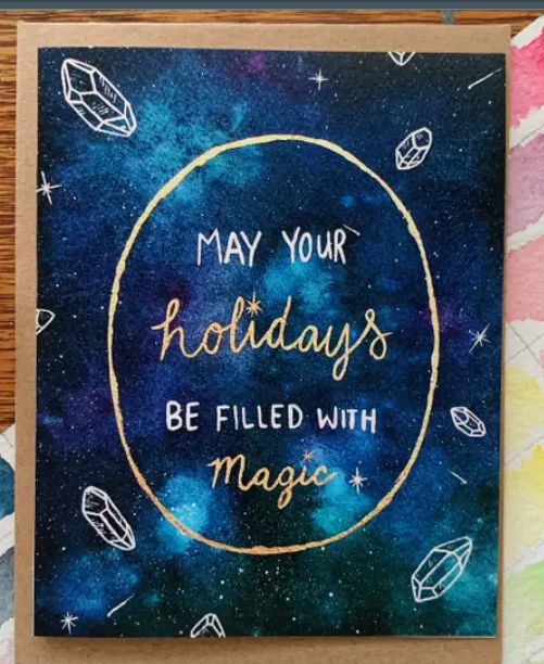 Magic Holidays Card