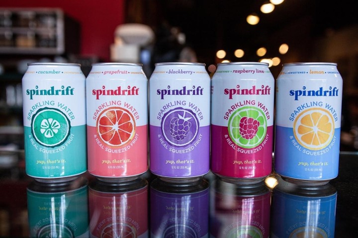 Spindrift Seltzer Cans