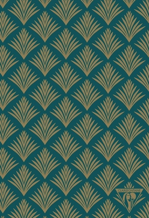 Clairfontaine Deco Notebooks - Vegetal Patternn