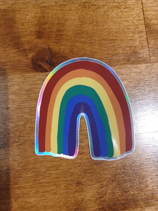 Holographic Rainbow Sticker