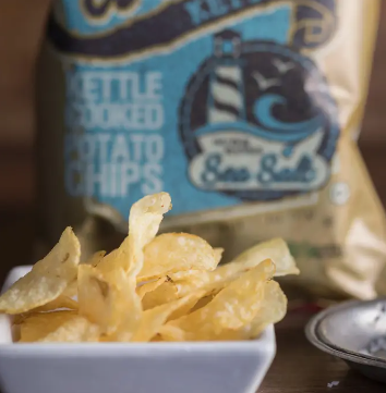 Sea Salt Chips  - Carolina Kettle 2 oz