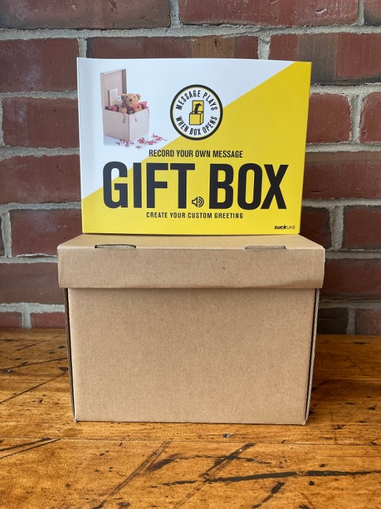 Record Your Own Message Gift Box