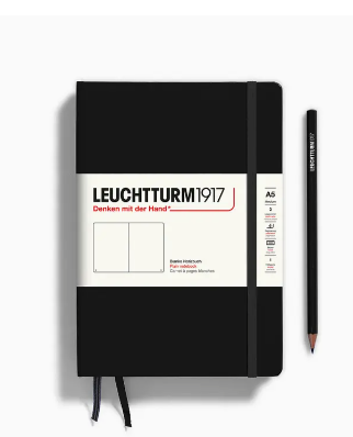 LEUCHTTURM1917 - A5 Notebook - Black