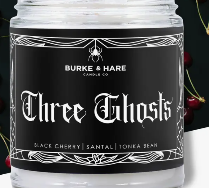 Three Ghosts - Burke And Hare Candle 9oz