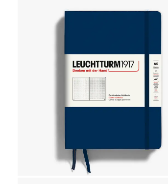 LEUCHTTURM1917 - A5 Notebook - Pacific Blue