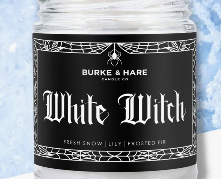 White Witch - Burke and Hare Candle 9 oz