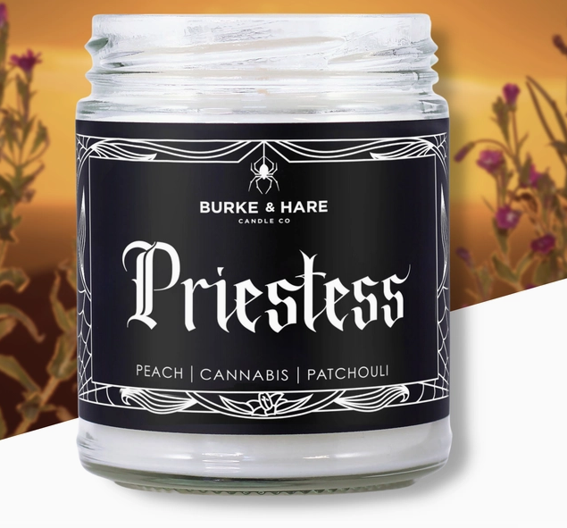 Priestess - Burke and Hare 9 oz  Candle