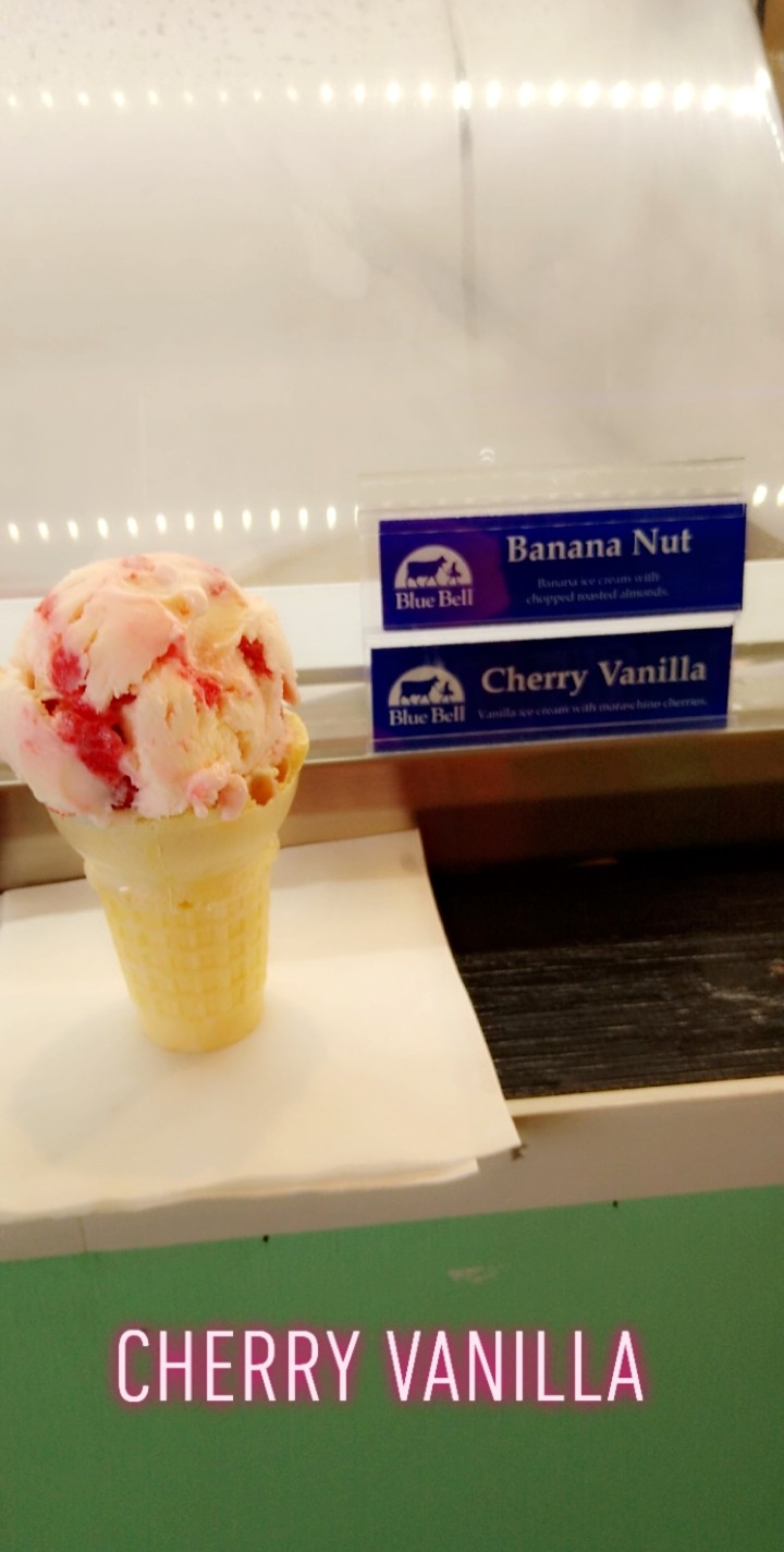 Cherry Vanilla Ice Cream