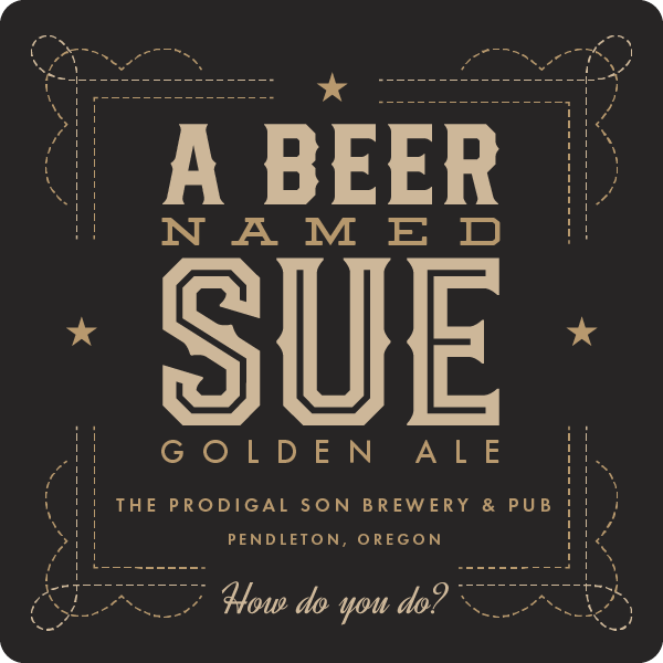 Crowler - A Beer Named Sue - Golden Ale