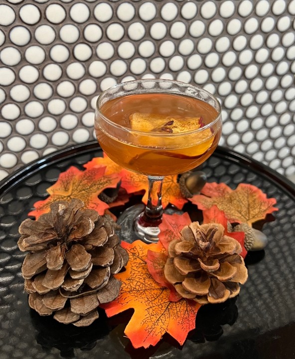 Spiced Apple Cider Manhattan